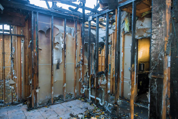 Professional Fire Damage Repair technician working in Newburgh Heights, OH
